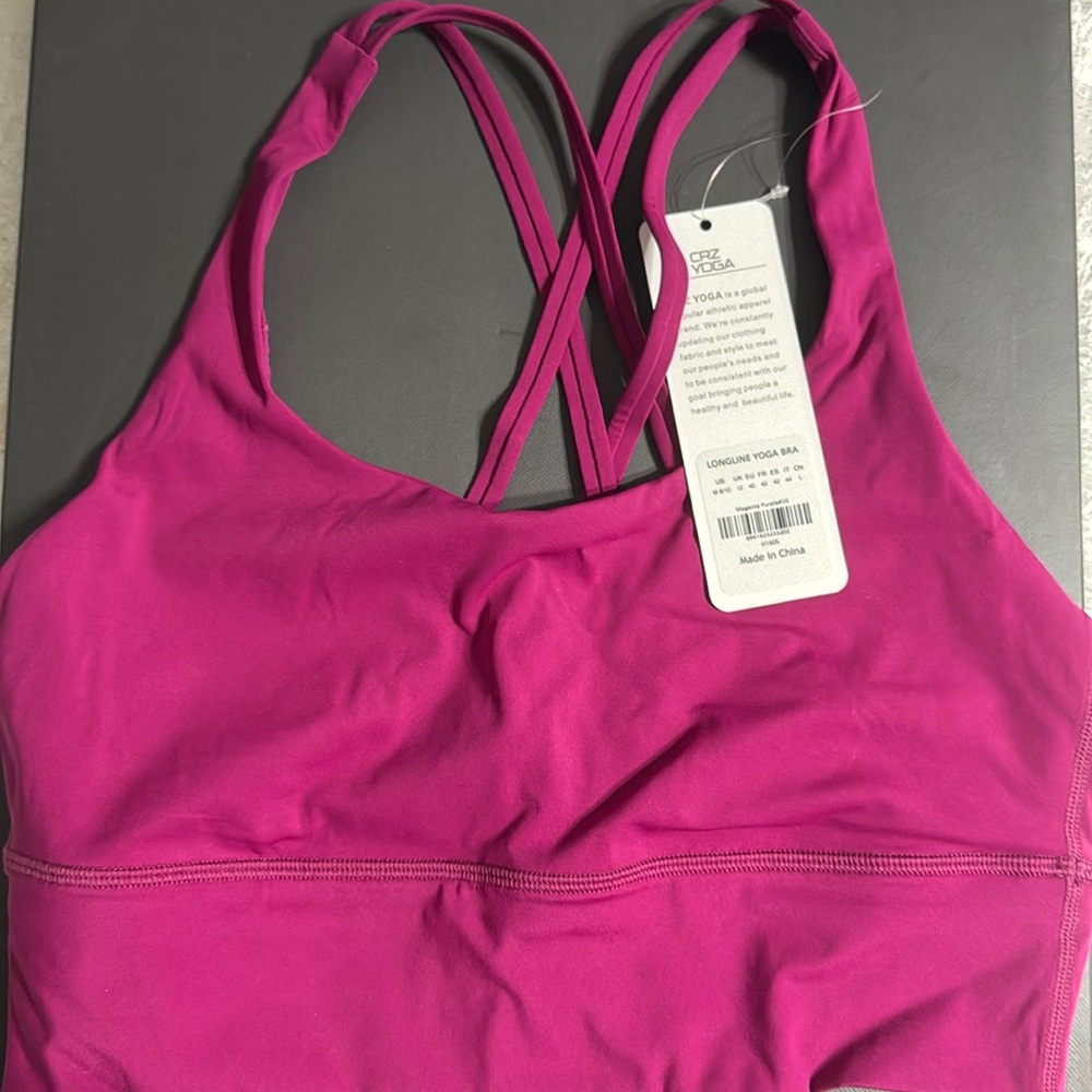 CRZ yoga sports bra